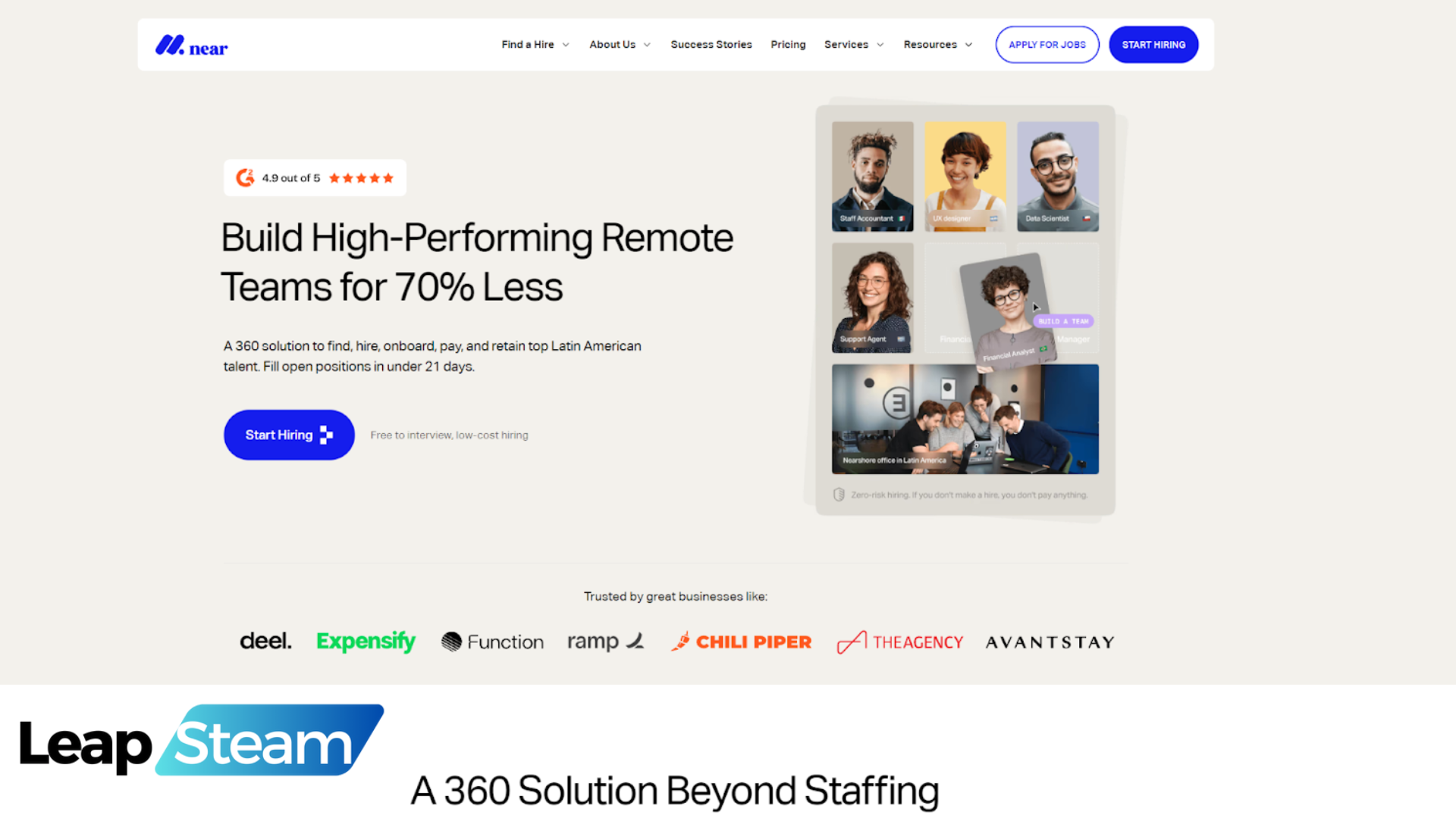 Image website Hire With Near