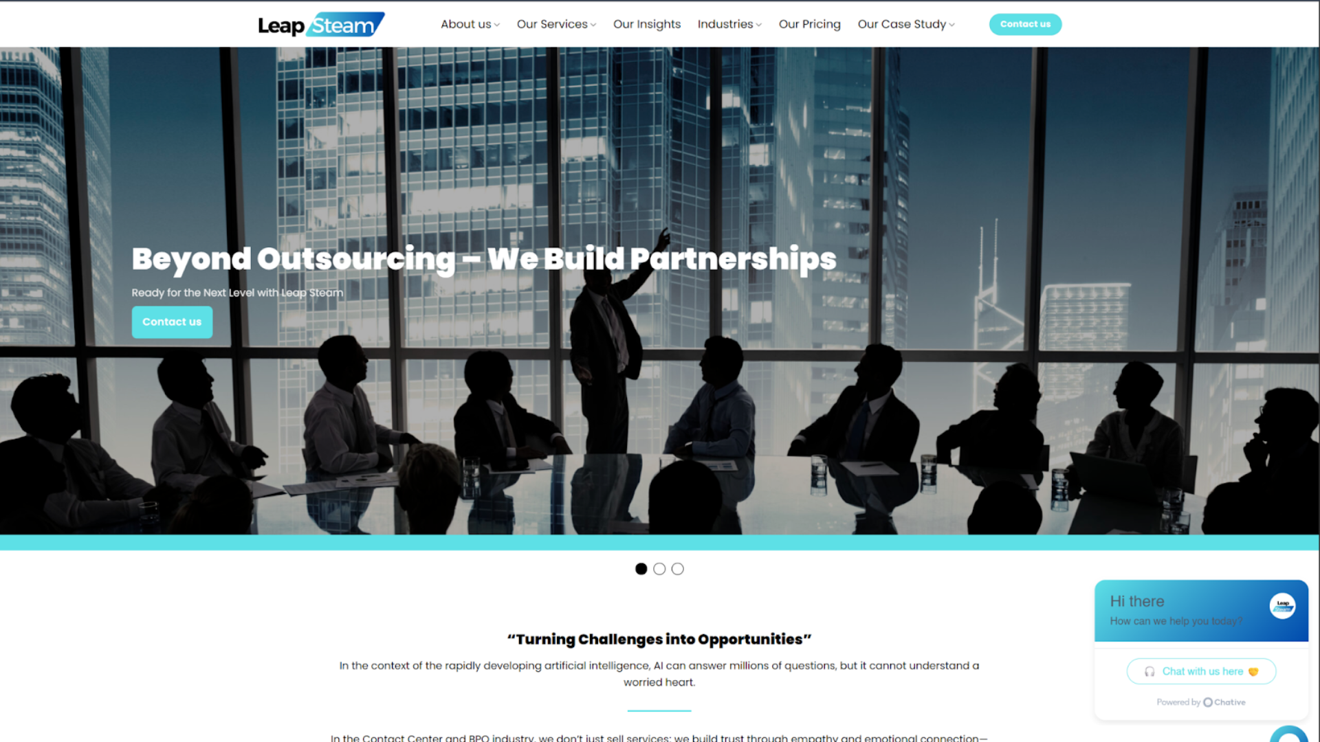 Image website Leap Steam