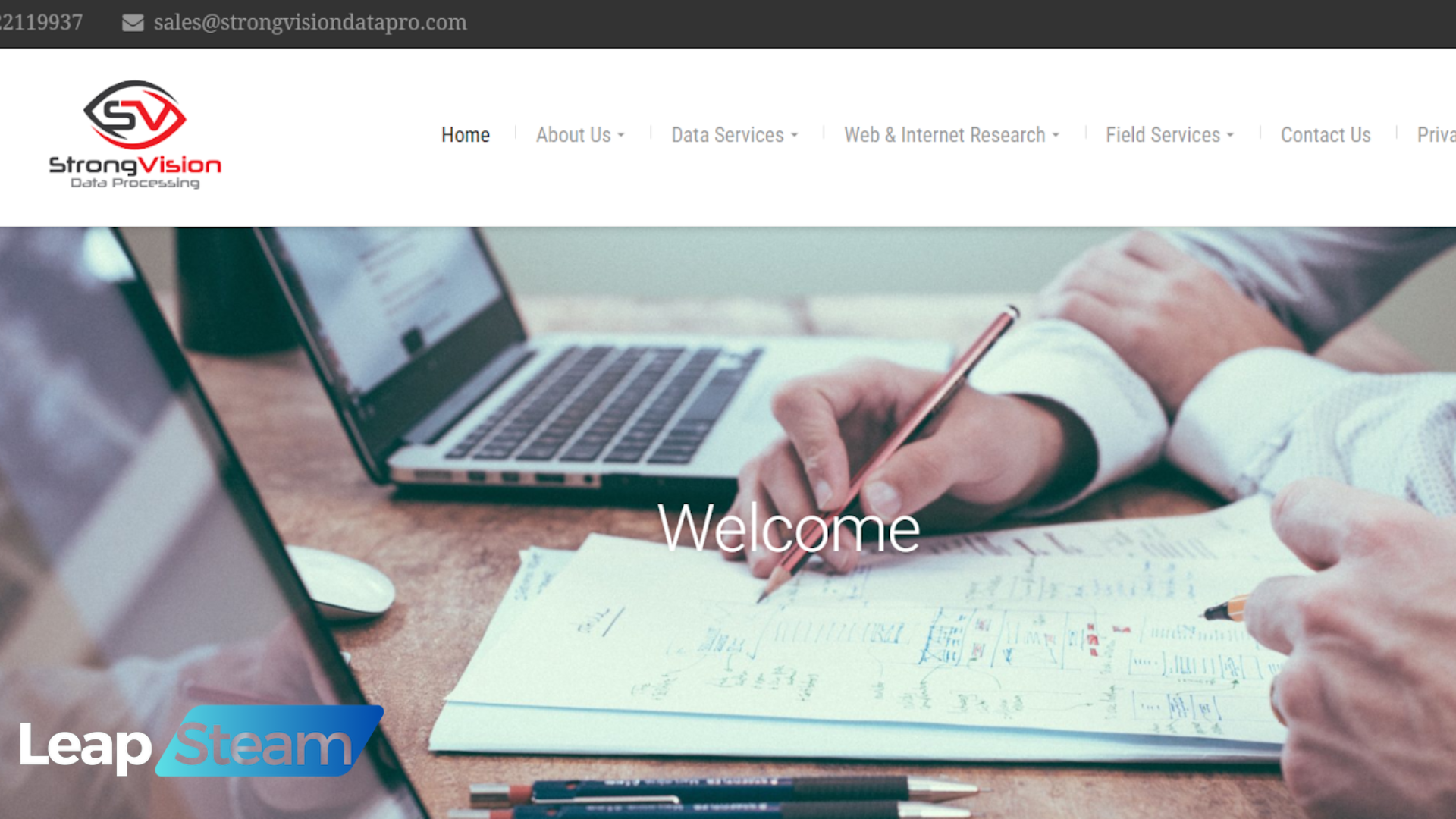 Image website Strong Vision Data Processing